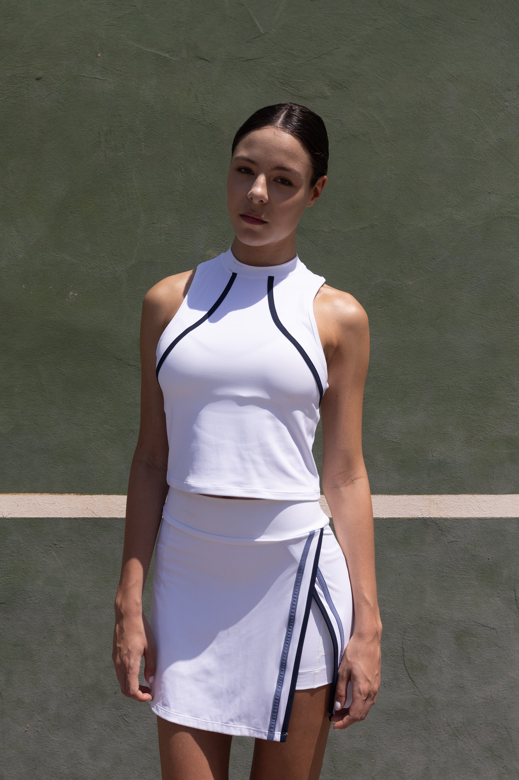 Piping Tank Top