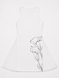 Calla Pleated Dress
